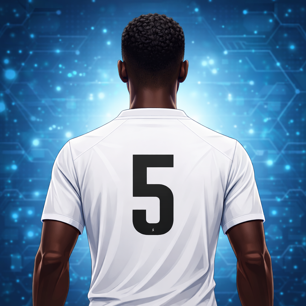 Jude Bellingham — stylized avatar