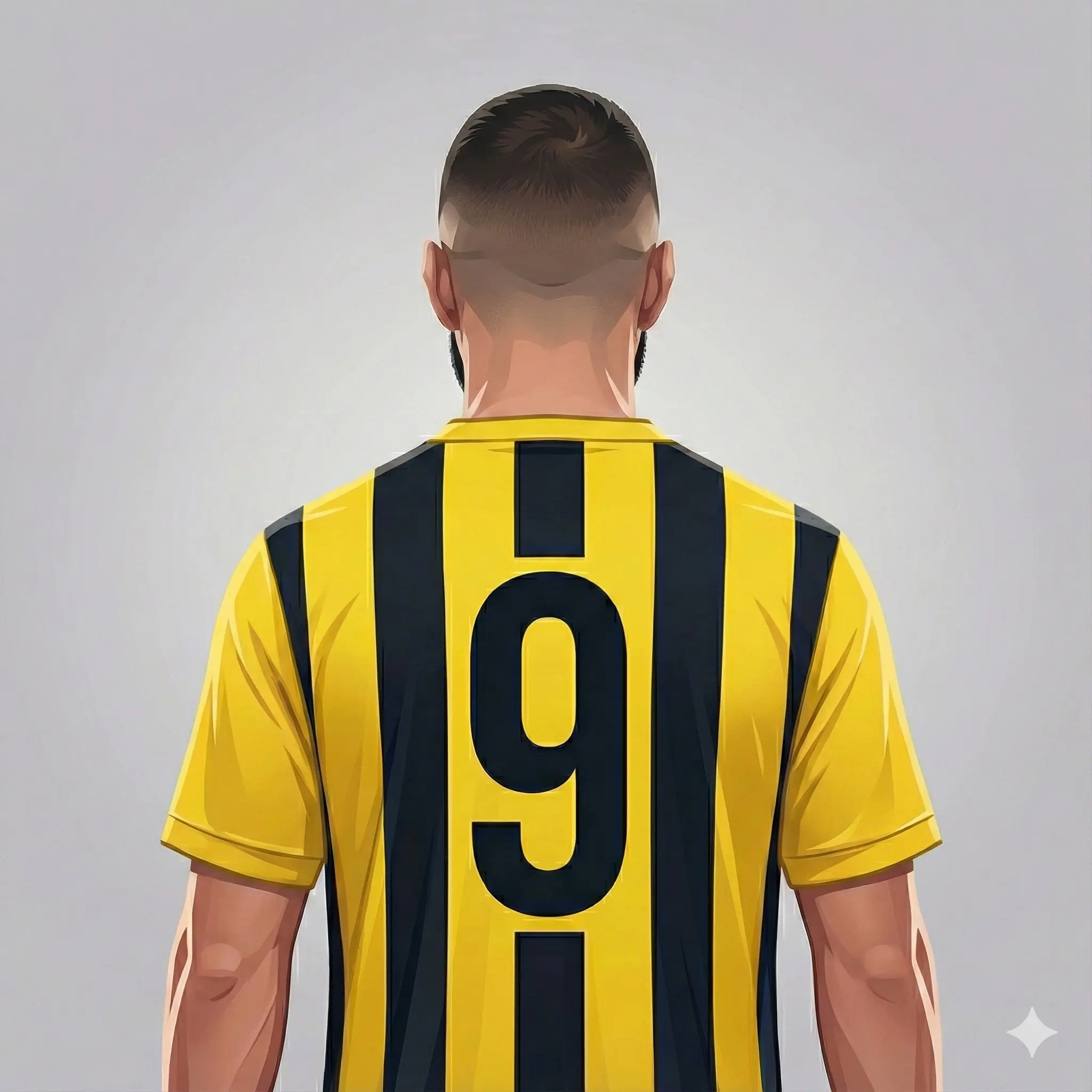 Karim Benzema — stylized avatar