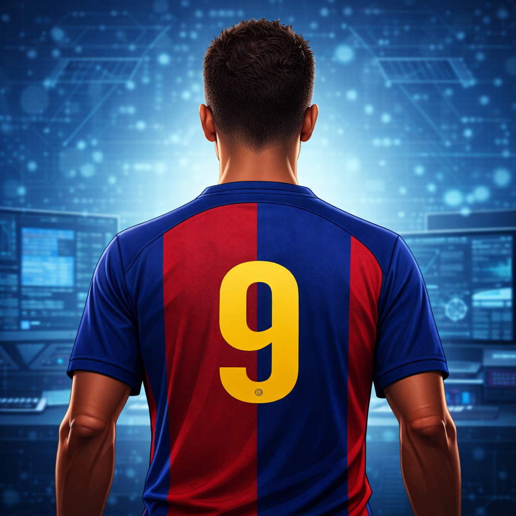 Robert Lewandowski — stylized avatar