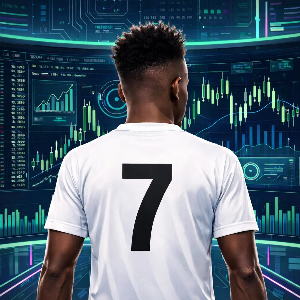 Vinicius Junior — stylized avatar